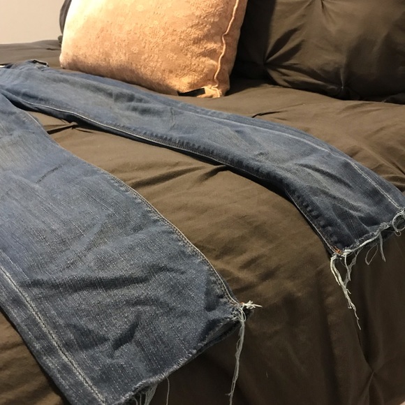 Express frayed cuff jeans - Picture 2 of 4